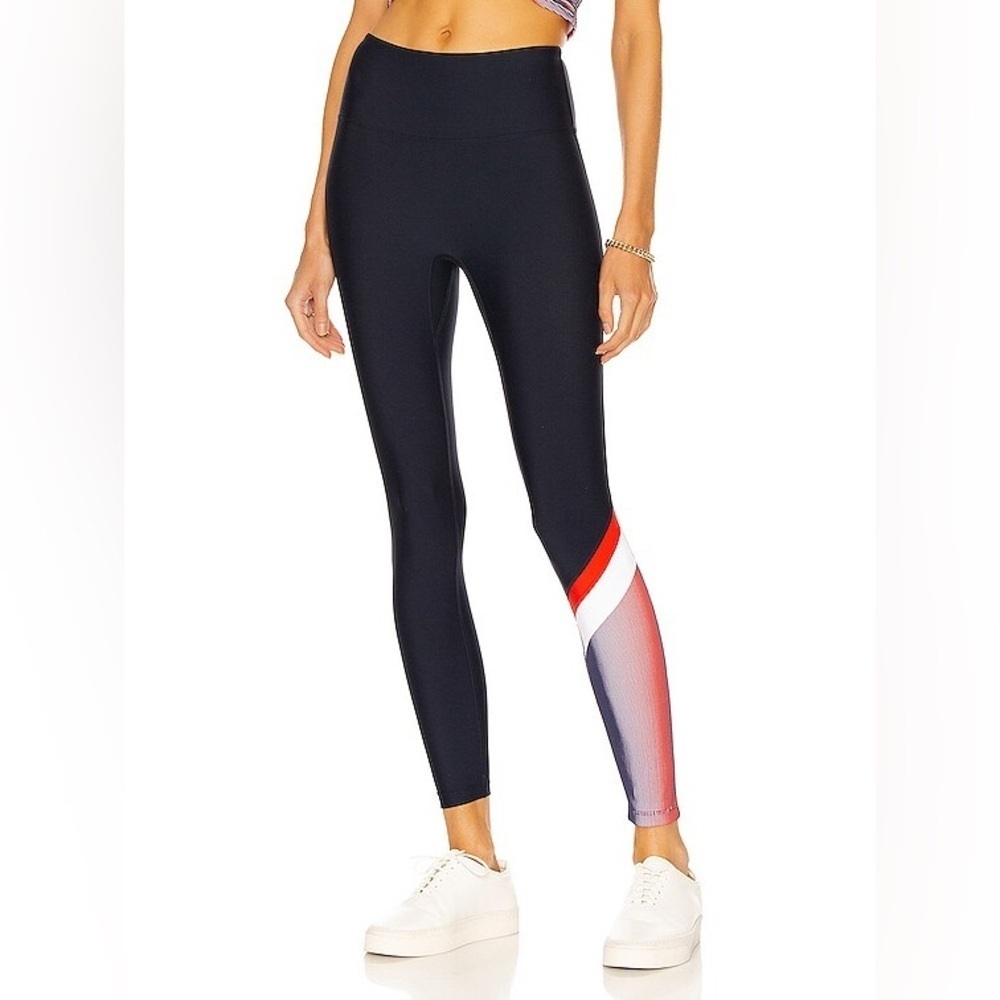 NYLORA Laye Leggings Navy Blue Chili Red Size Medium